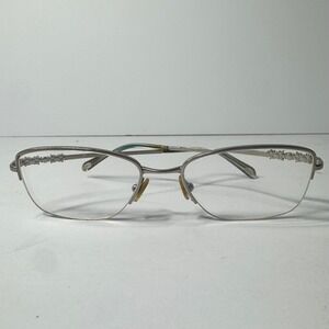 Tiffany & Co TF 1109-H-B 6098 Silver Semi-Rimless Eyeglasses Frames 51-17-135